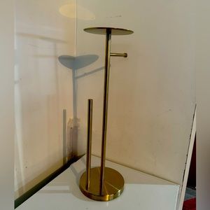 Gold Bathroom Restroom Organizer